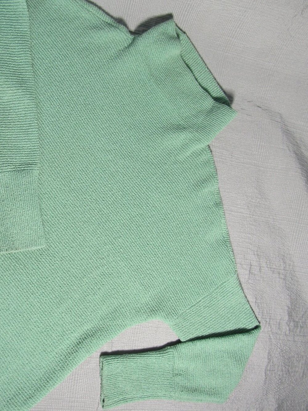 Classy & Quiet Structured Green Sweater